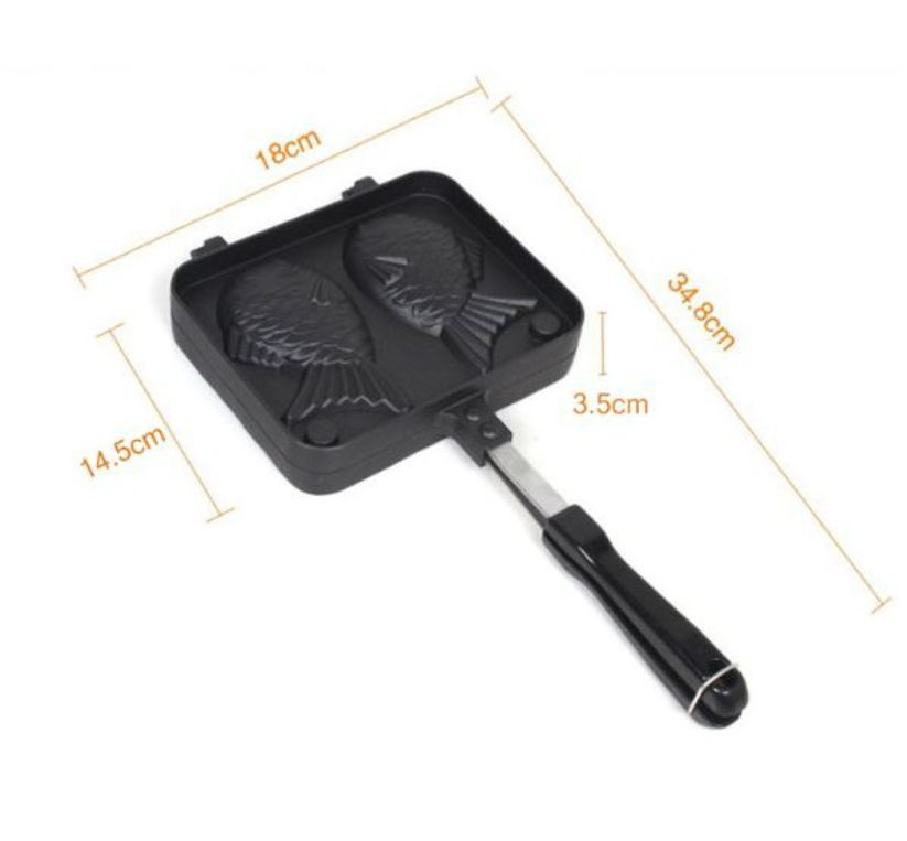 Taiyaki fish pancake waffle pan japanese waffle maker