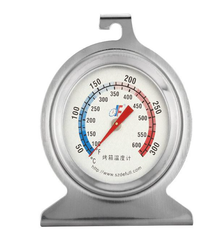 High temperature oven thermometer stainless steel temperature measurement gauge