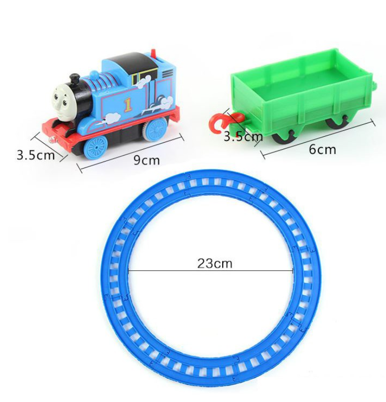 Moving Thomas and train tracks & train cake topper - make your own cake and fit up the tracks and train