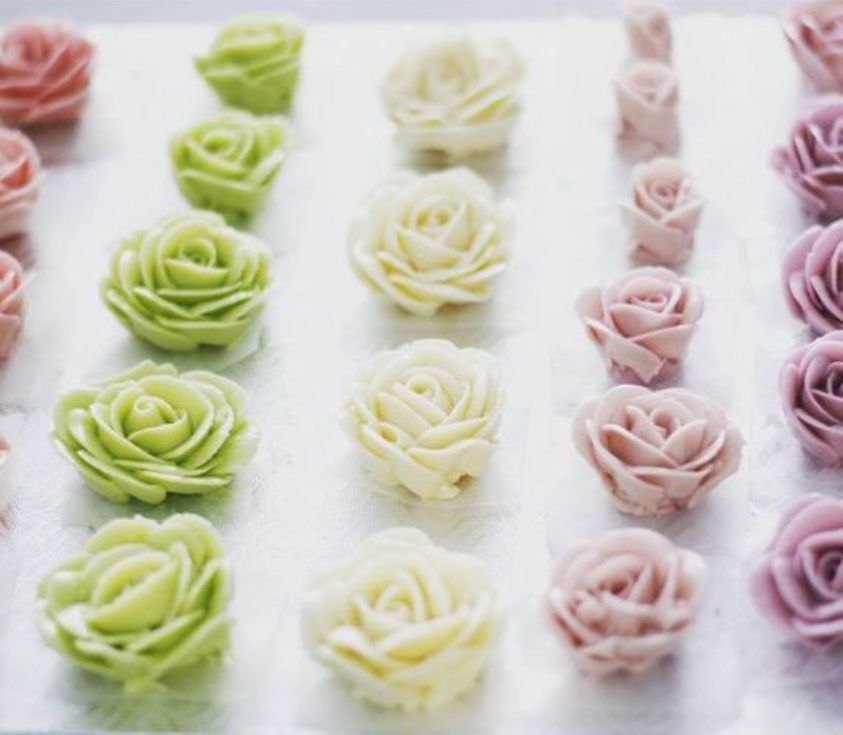 104 103 piping tip rose petal nozzle Korean buttercream flowers piping nozzle 101 102 tip 124