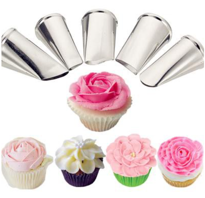 104 103 piping tip rose petal nozzle Korean buttercream flowers piping nozzle 101 102 tip 124
