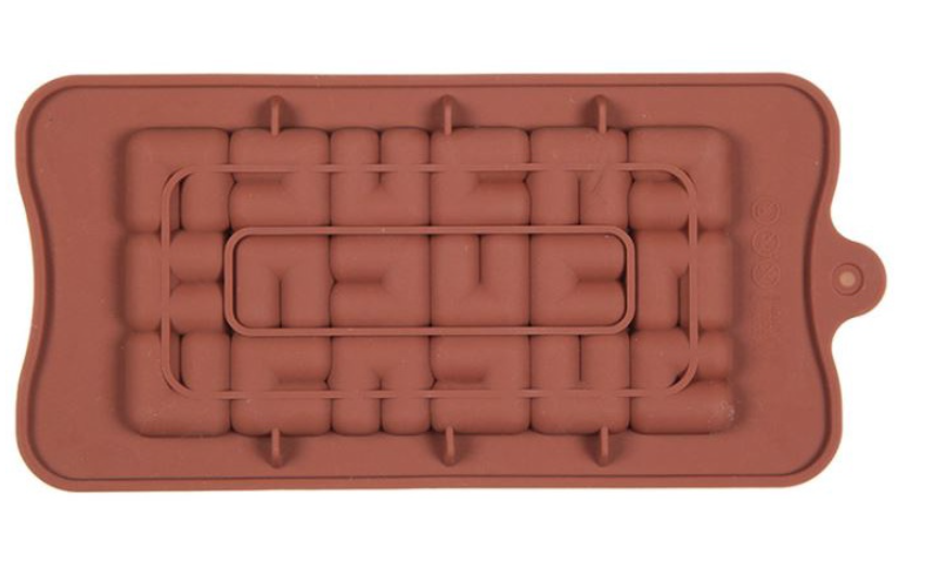 Chocolate Bar mould grid chocolate mold rocky cocoa mold
