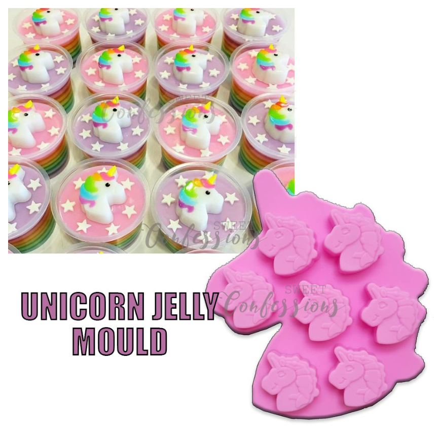 Unicorn jelly mould silicone chocolate baking mold