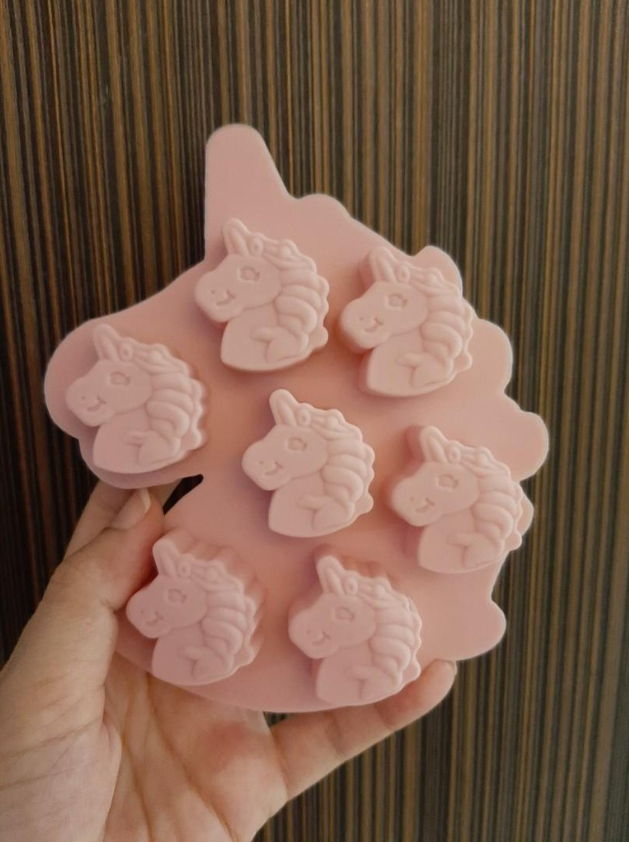 Unicorn jelly mould silicone chocolate baking mold