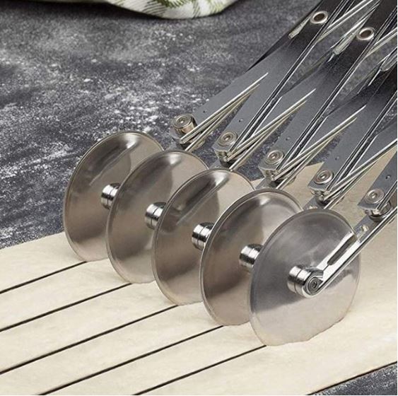 3 / 5 wheel pastry roller cutter strips maker fondant cutting tool
