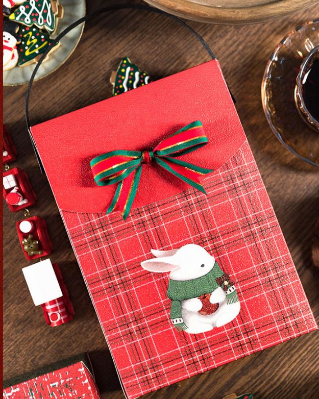 (22m) 2cm Xmas ribbon christmas ribbons green red gift box packaging bow