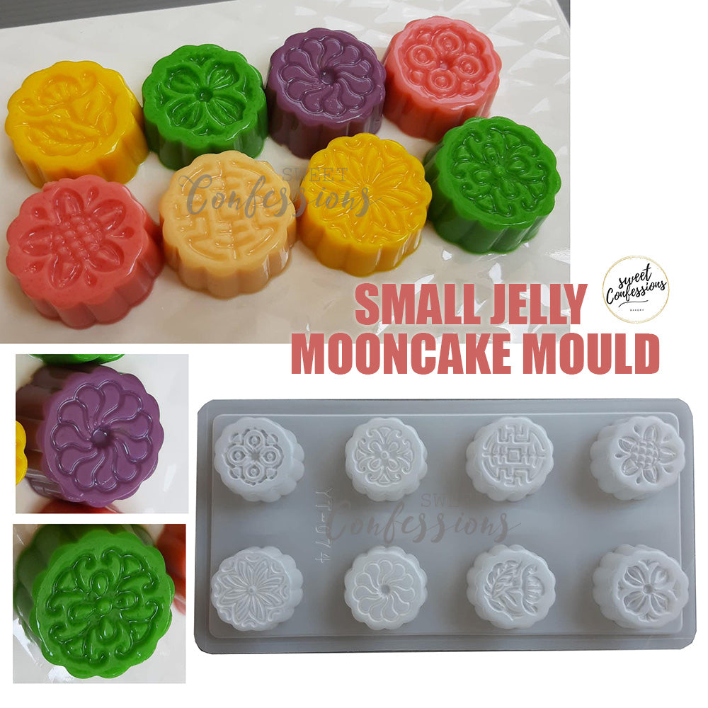 8 cavity mooncake mould jelly mooncake mold 50g mooncake mould